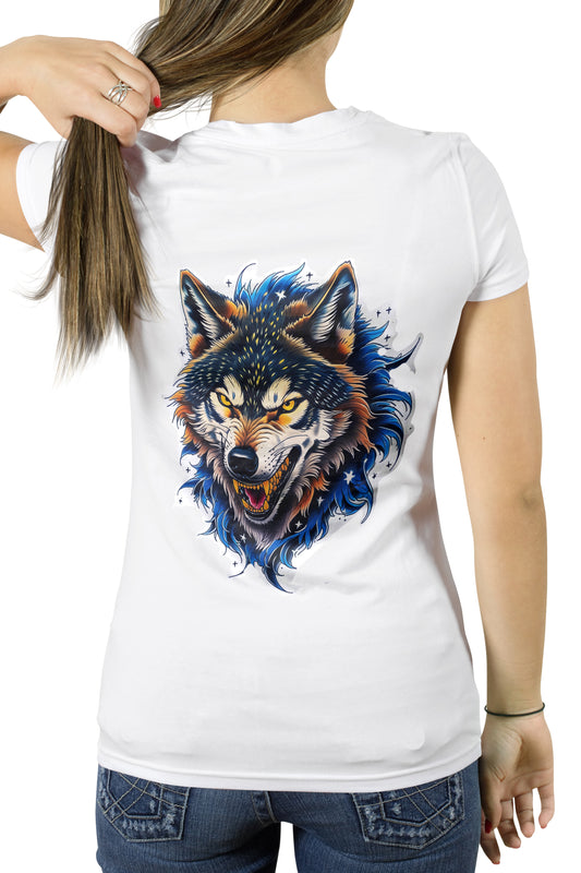 Fierce Wolf Graphic T-Shirt – Bold & Fearless Style